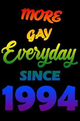 Book cover for More Gay Everyday Since 1994