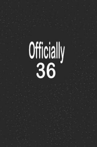 Cover of officially 36