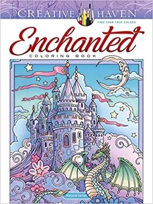 Cover of Creative Haven Enchanted Coloring Book