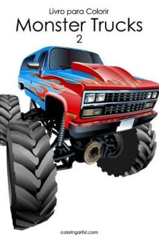 Cover of Livro para Colorir Monster Trucks 2