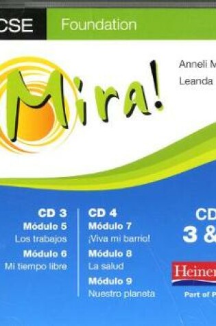 Cover of Mira AQA/OCR GCSE Spanish Foundation Audio CD Pack