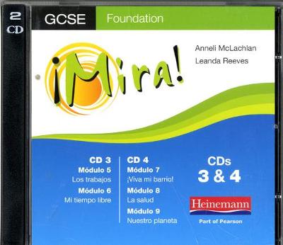 Book cover for Mira AQA/OCR GCSE Spanish Foundation Audio CD Pack