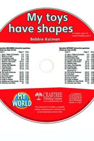 Cover of My Toys Have Shapes - CD Only