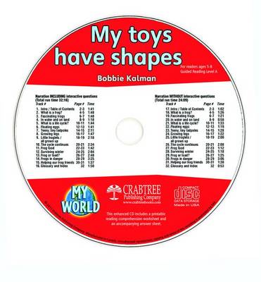 Book cover for My Toys Have Shapes - CD Only