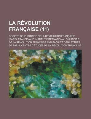 Book cover for La Revolution Francaise (11)