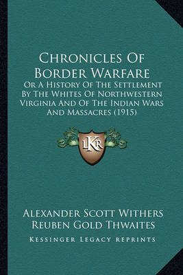 Book cover for Chronicles of Border Warfare Chronicles of Border Warfare