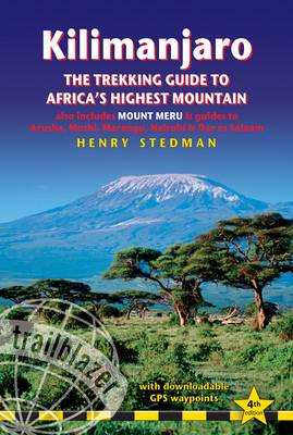 Book cover for Kilimanjaro - The Trekking Guide to Africa's Highest Mountain, 4th