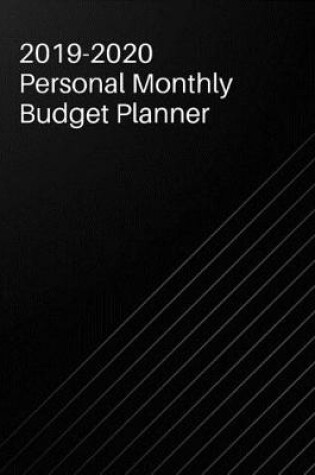 Cover of 2019-2020 Personal Monthly Budget Planner