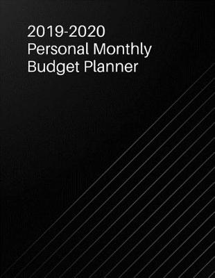 Book cover for 2019-2020 Personal Monthly Budget Planner