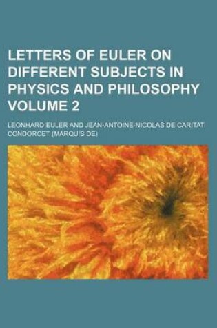 Cover of Letters of Euler on Different Subjects in Physics and Philosophy Volume 2