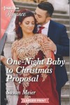 Book cover for One-Night Baby to Christmas Proposal