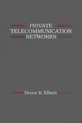 Book cover for Private Telecommunication Networks