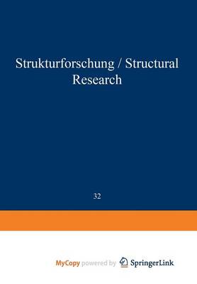 Cover of Structural Research / Strukturforschung