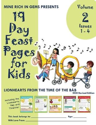 Book cover for 19 Day Feast Pages for Kids Volume 2 / Book 1