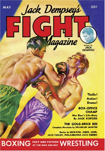 Book cover for Jack Dempsey's "Fight Magazine"