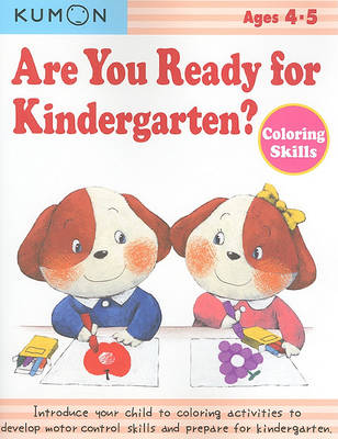 Book cover for Are You Ready for Kindergarten? Coloring Skills