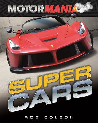 Book cover for Motormania: Supercars