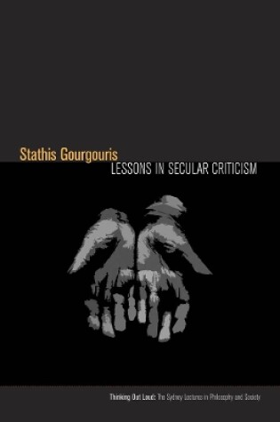 Cover of Lessons in Secular Criticism