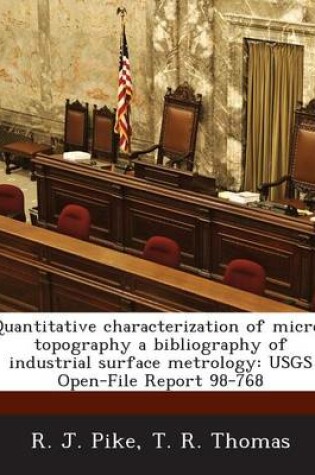 Cover of Quantitative Characterization of Micro-Topography a Bibliography of Industrial Surface Metrology