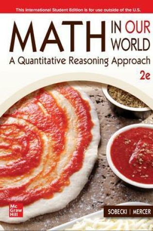 Cover of ISE Math in Our World: A Quantitative Reasoning Approach