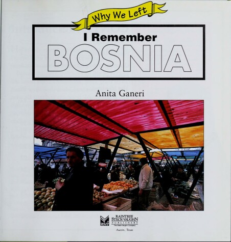 Cover of I Remember Bosnia