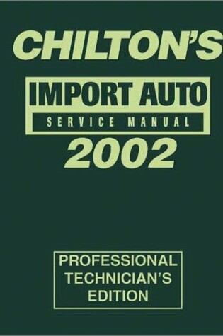 Cover of Import Car Service Manual