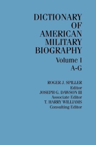 Cover of Dict Amer Military Biog V1