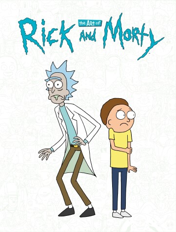Book cover for The Art of Rick and Morty