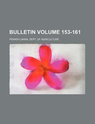 Book cover for Bulletin Volume 153-161