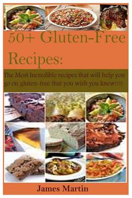 Book cover for 50+ Gluten-Free Recipes