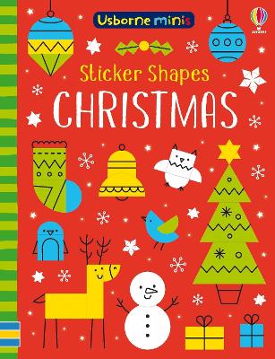 Book cover for Sticker Shapes Christmas