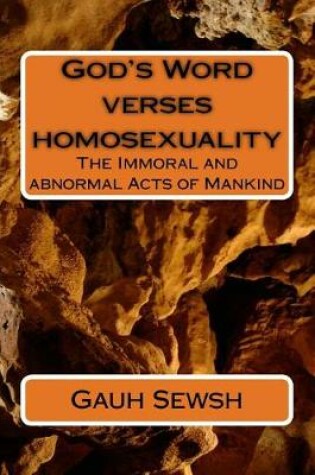 Cover of God's Word verses homosexuality