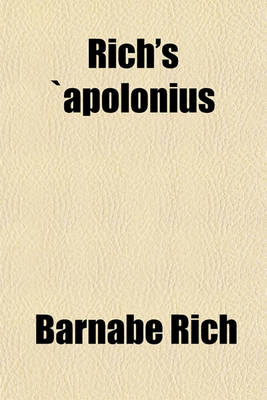 Book cover for Rich's Apolonius