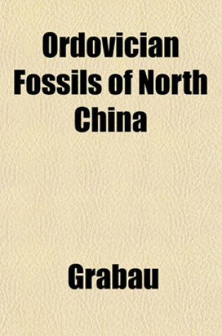 Cover of Ordovician Fossils of North China