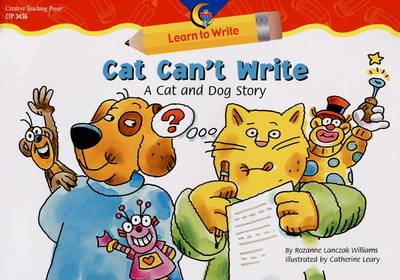 Book cover for Cat Can't Write