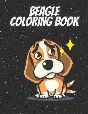 Book cover for Beagle Coloring book