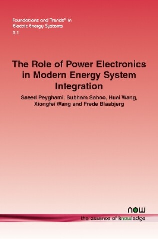 Cover of The Role of Power Electronics in Modern Energy System Integration