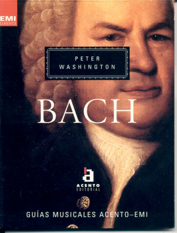 Book cover for Bach