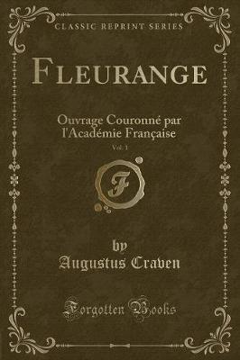 Book cover for Fleurange, Vol. 1: Ouvrage Couronné par l'Académie Française (Classic Reprint)