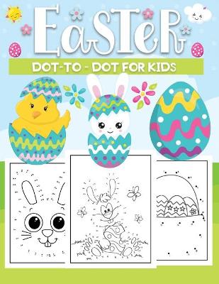 Book cover for Easter dot to dot for kids