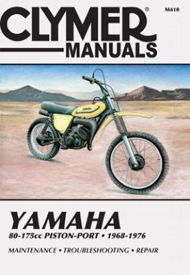 Book cover for Yamaha 80-175cc Piston-Port Motorcycle (1968-1976) Service Repair Manual