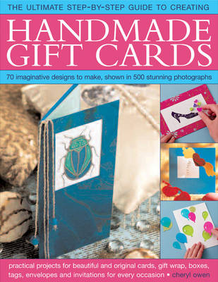 Book cover for Ultimate Step-by-step Guide to Creating Handmade Gift Cards