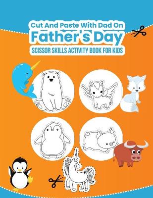 Book cover for Scissor Skills Activity Book for Kids