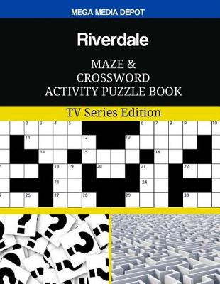 Book cover for Riverdale Maze and Crossword Activity Puzzle Book