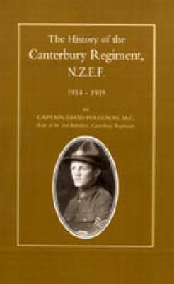 Book cover for History of the Canterbury Regiment. N.Z.E.F. 1914-1919