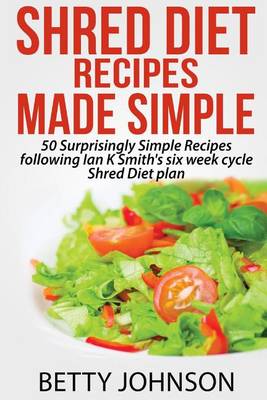 Book cover for Shred Diet Recipes Made Simple