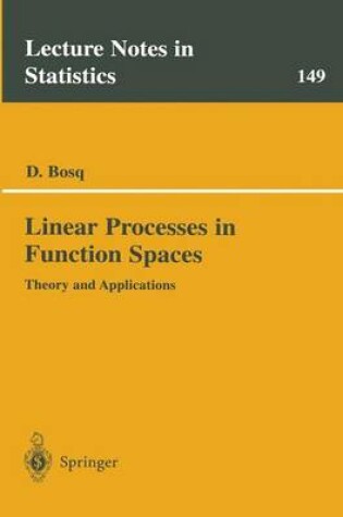 Cover of Linear Processes in Function Spaces