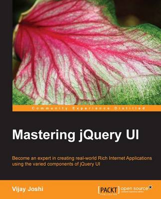 Book cover for Mastering jQuery UI