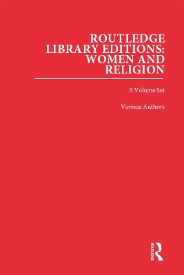 Cover of Routledge Library Editions: Women and Religion