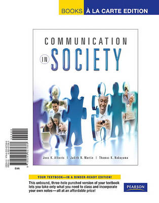 Book cover for Communication in Society, Books a la Carte Edition